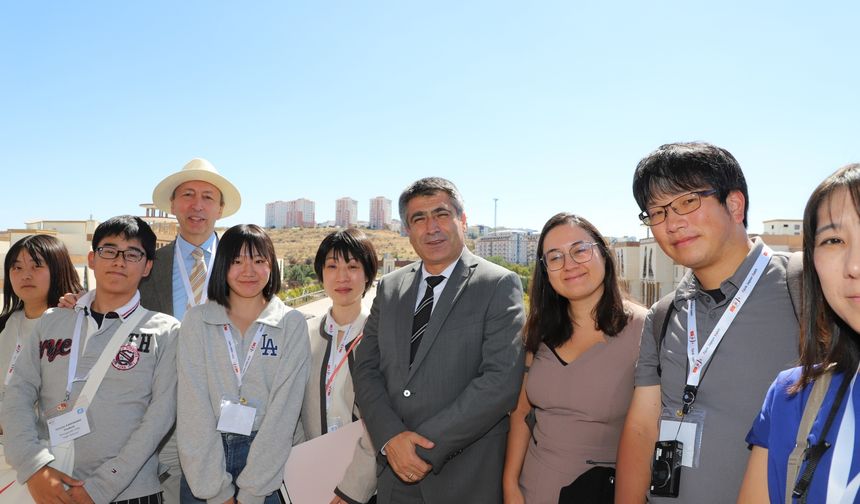 Türk-Japon Vakfı'ndan NEVÜ Rektörü Aktekin’e ziyaret