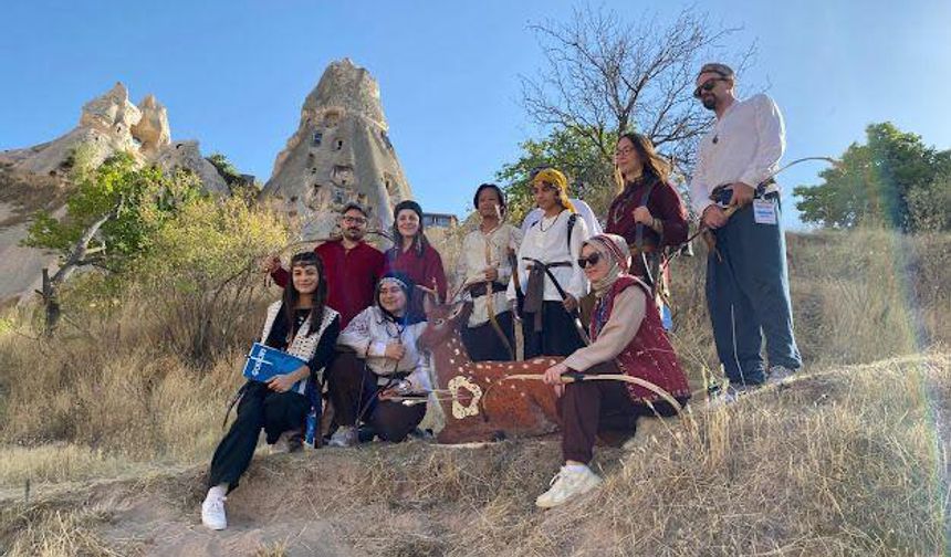 Türkiye’nin geleneksel okçuları Kapadokya'da yarıştı