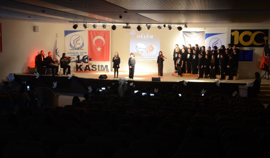 Atatürk’ün sevdiği türküler Kardelen Kolejinde seslendirildi