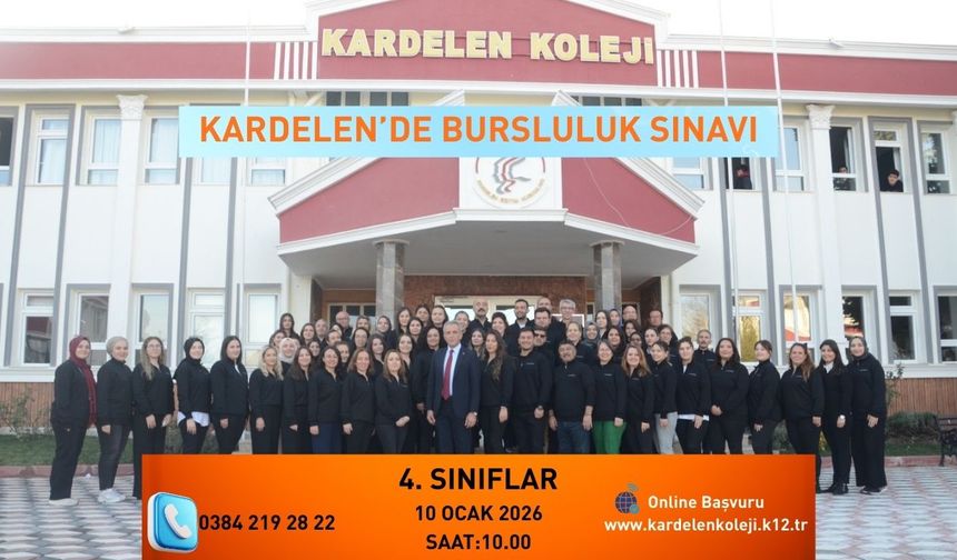 Kardelen Eğitim Kurumları Bursluluk Sınavı tarihi açıklandı