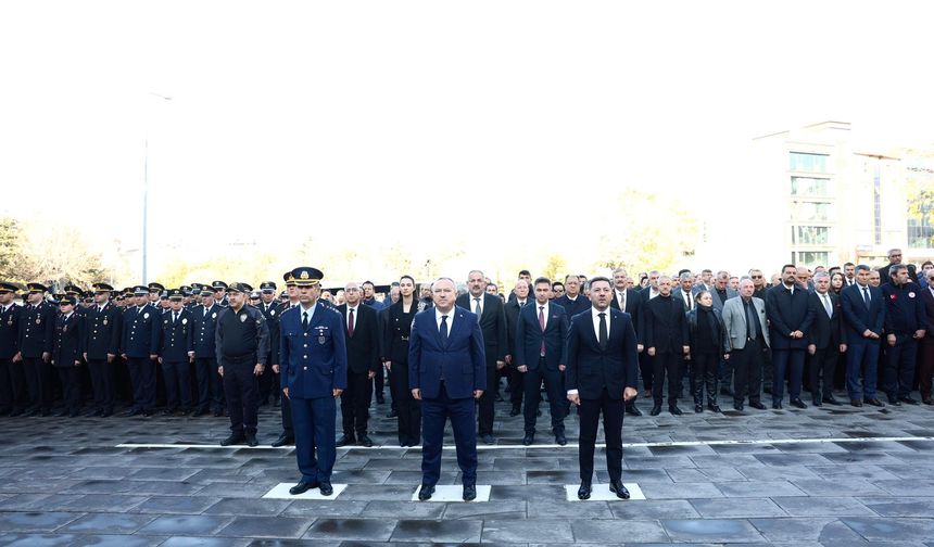 Ulu Önder Mustafa Kemal Atatürk Nevşehir'de anıldı
