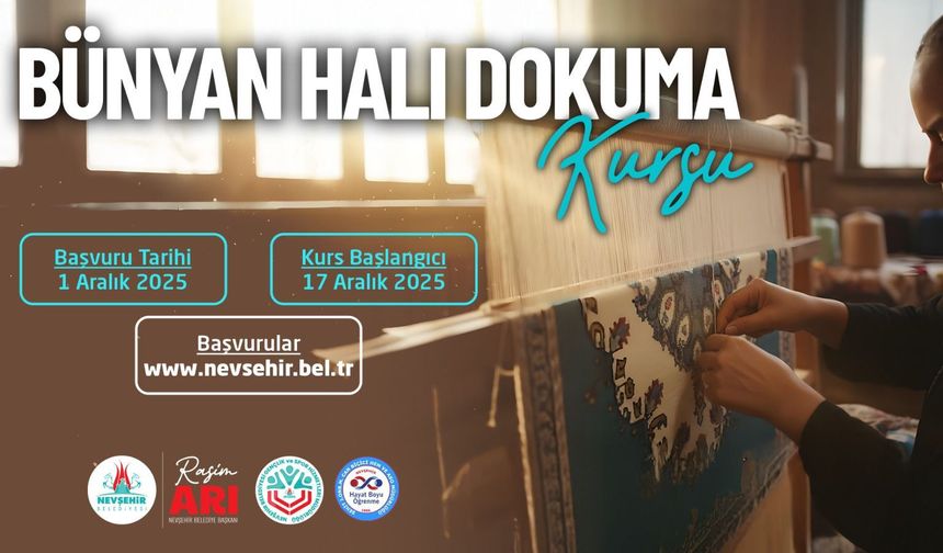 Kapadokya Eğitim Merkezi’nde 3 Kurs İçin Kayıtlar Başladı