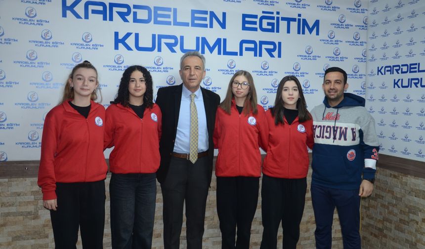 Kardelenli şampiyon voleybolcular Milli Takım seçmelerinde
