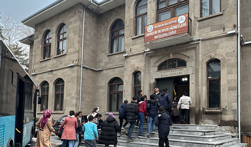 Nevşehir Belediyesinden Köy Öğrencilerine Anlamlı Destek