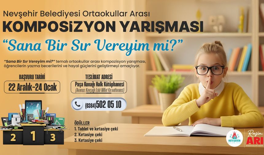 Sana Bir Sır Vereyim mi? Temalı Kompozisyon Yarışması