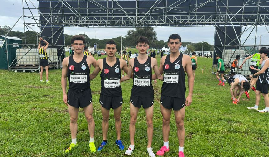 Nevşehirli atletler Avrupa devleriyle