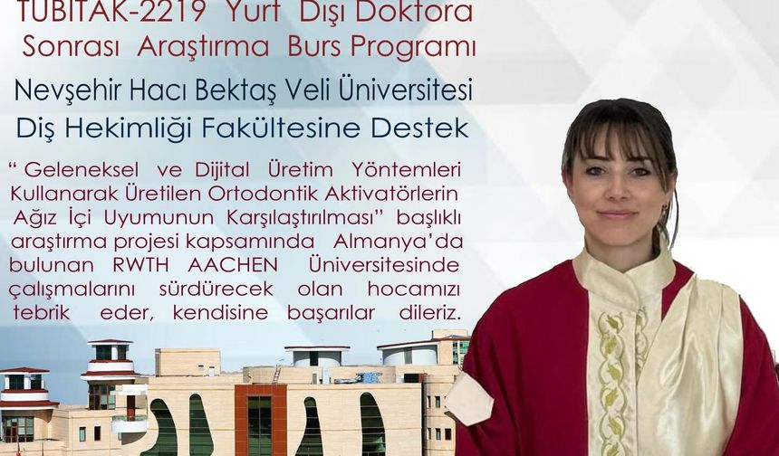NEVÜ Öğretim Üyesine TÜBİTAK Araştırma Bursu