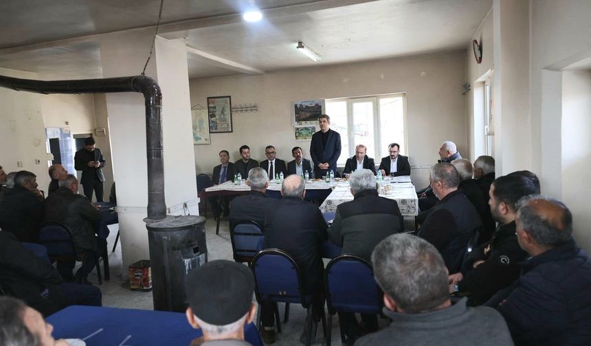 Kapadokya Alan Başkanı Aslanbay Şahinefendi köyünde