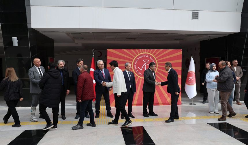 NEVÜ’de Geleneksel Bayramlaşma Töreni Gerçekleştirildi