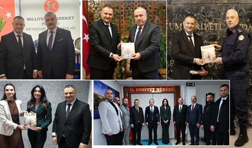 Ülkücüler protokol ziyaretlerine başladı