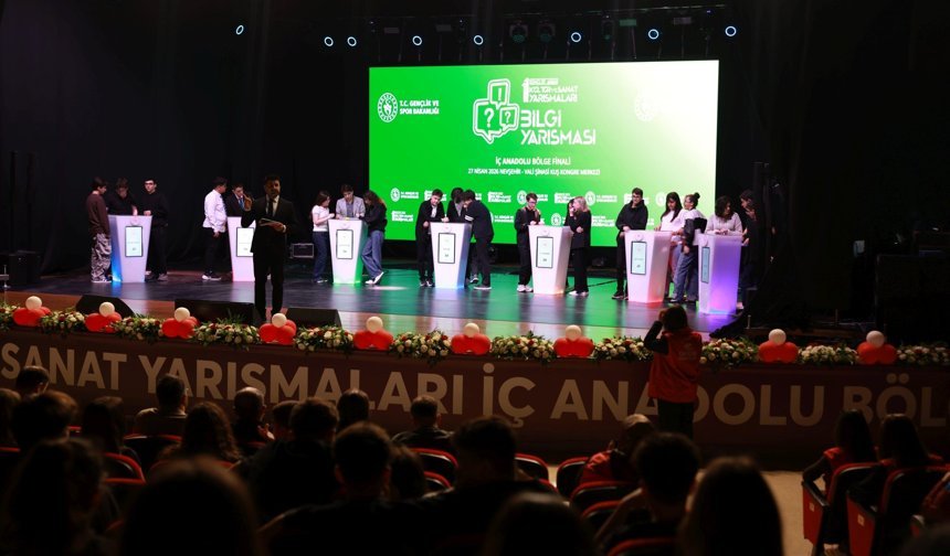 11. Gençler Arası Kültür ve Sanat Yarışması İç Anadolu Bölge Finalleri Başladı