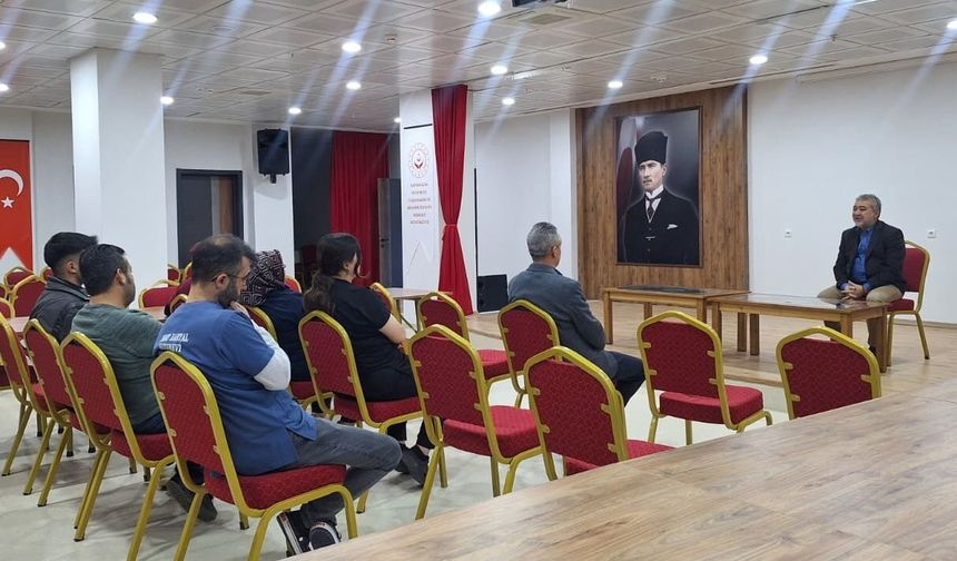 Aile ve Sosyal Hizmetler İl Müdürlüğü Personeline Eğitim