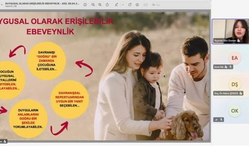 “Duygusal Olarak Erişilebilir Ebeveynlik” Semineri