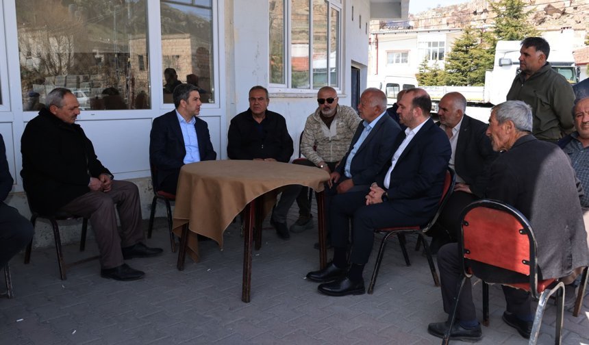 Kapadokya Alan Başkanı Aslanbay, Mazı'da incelemelerde bulundu