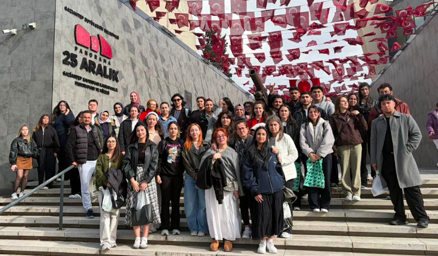 NEVÜ’den Gaziantep’e Gastro Rehberlik Turu