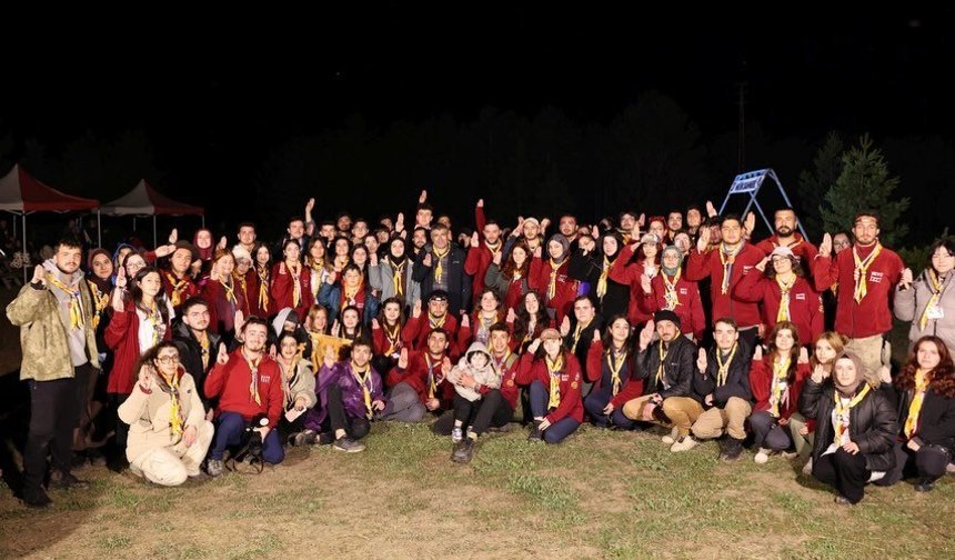 Rektör Aktekin, İzci Kulübü’nün 10. Yıl Gururuna Ortak Oldu