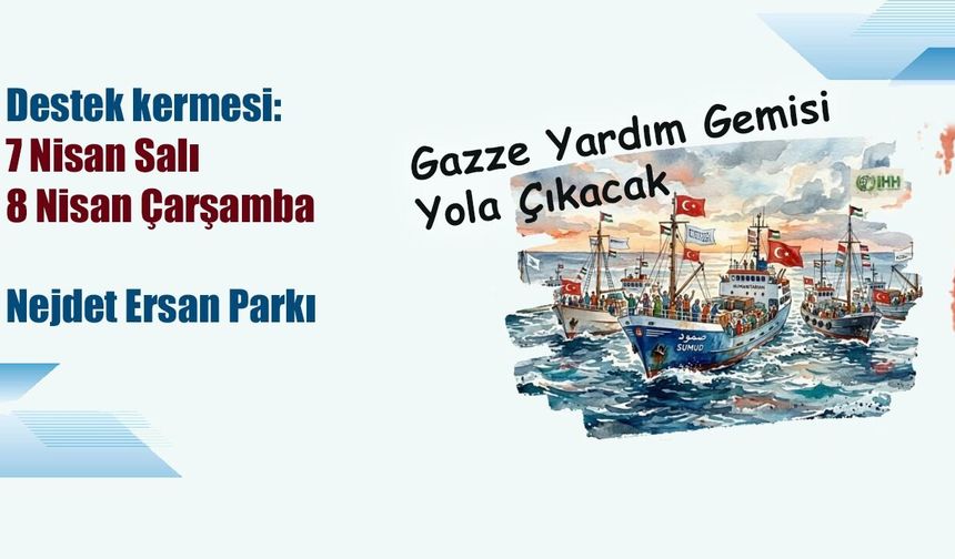 Gazze İçin Nevşehir’de Anlamlı Dayanışma