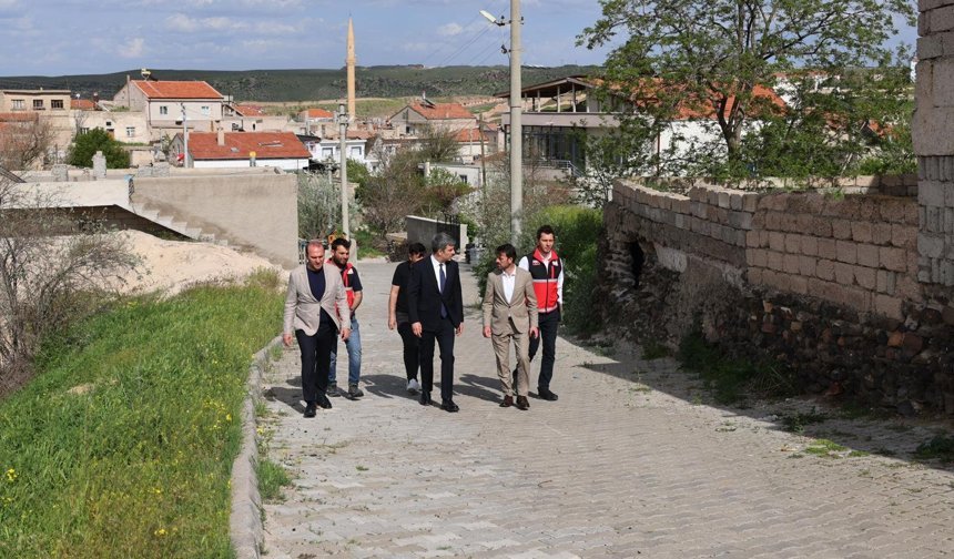 Alan Başkanı Aslanbay, Sulusaray’da incelemelerde bulundu
