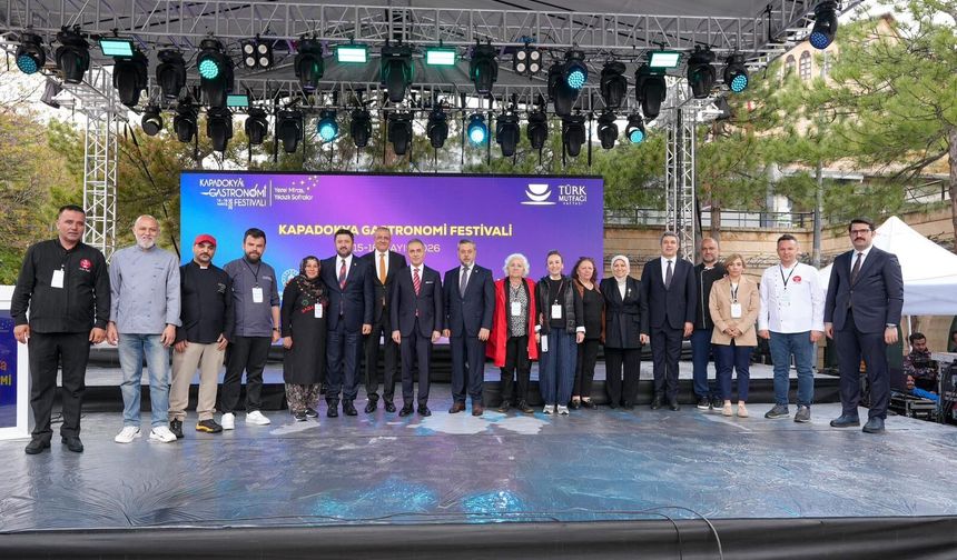 5.Kapadokya Gastronomi Festivali’nin İlk Günü Geride Kaldı