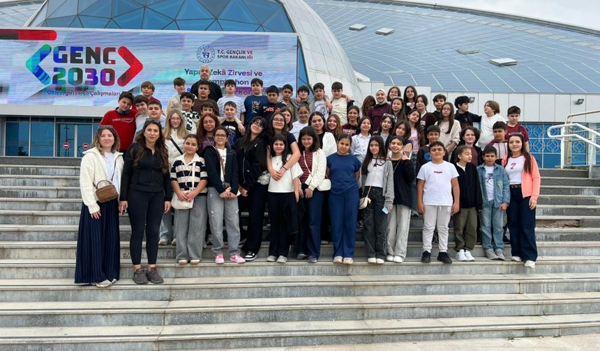 Kardelenli öğrencilerden Konya’ya kültür ve bilim gezisi