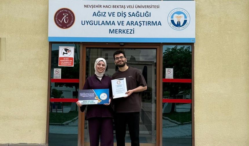 Diş Hekimliği Fakültesine Birincilik Ödülü