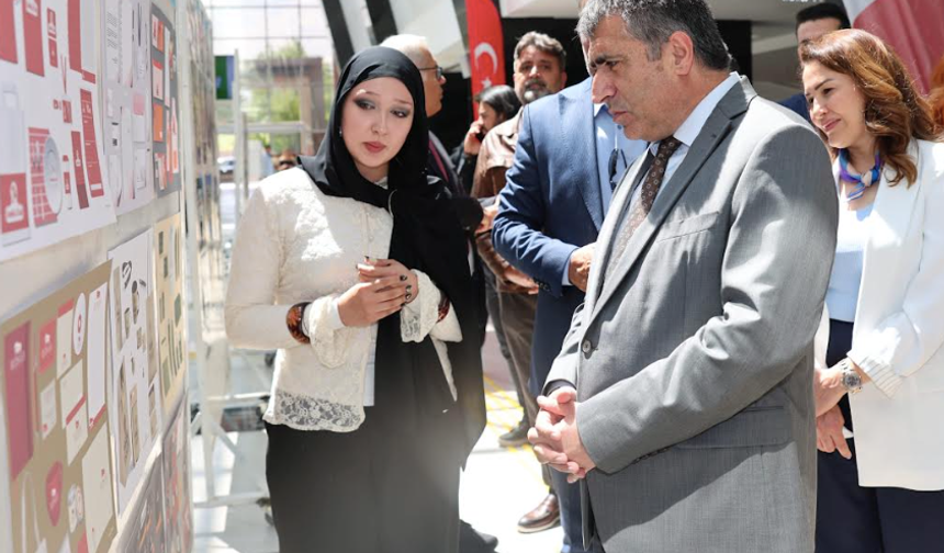 Hacıbektaş Teknik Bilimler MYO'dan Yıl Sonu Sergisi