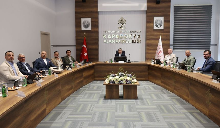 Kapadokya Alan Başkanlığında Kapadokya Stratejik İstişare Toplantısı