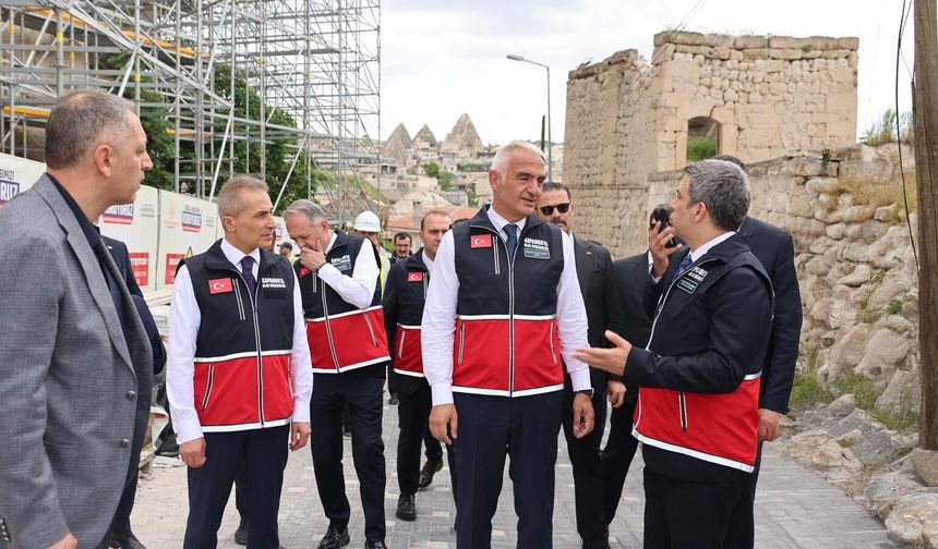 Kültür ve Turizim Bakanı Ersoy, Nevşehir’de temaslarda bulundu
