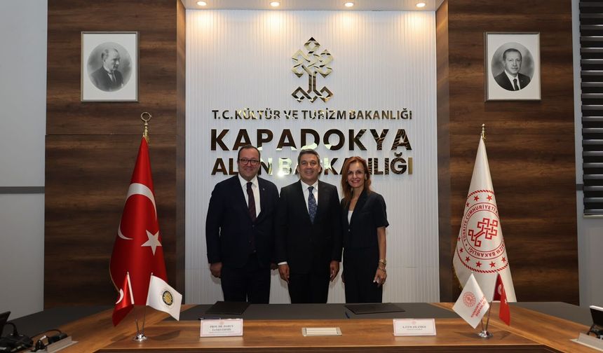 Kapadokya Alan Başkanlığı ile Ankara Üniversitesi arasında iş birliği