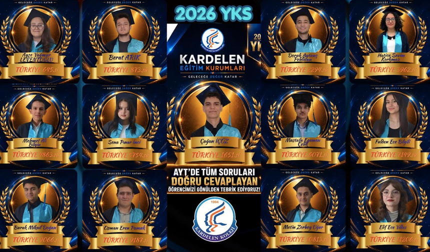 Kardelen Koleji YKS’de yine rekor kırdı