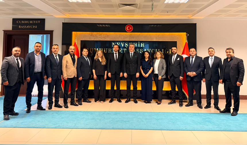 NTSO Başkan Adayı Ertaş'tan Başsavcı Çalış'a Hayırlı Olsun Ziyareti