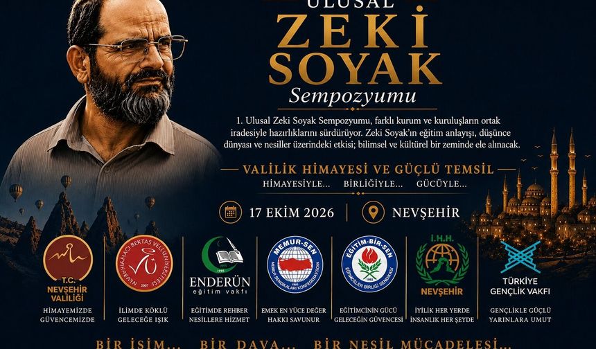 1. ULUSAL ZEKİ SOYAK SEMPOZYUMU’NA GÜÇLÜ KURUMSAL İŞ BİRLİĞİ