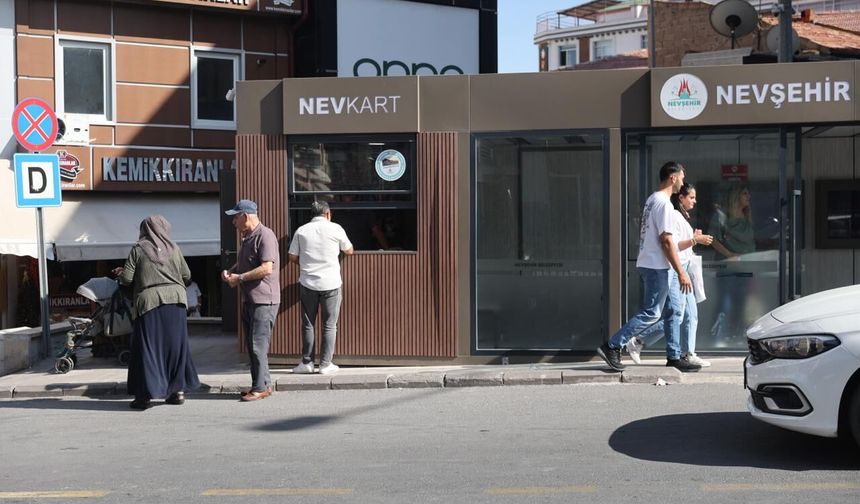 NEVKART Dolum Noktası Akıllı Durak’ta Hizmete Girdi