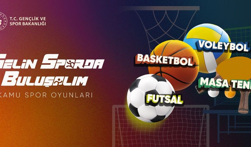 4. Kamu Spor Oyunları Başlıyor