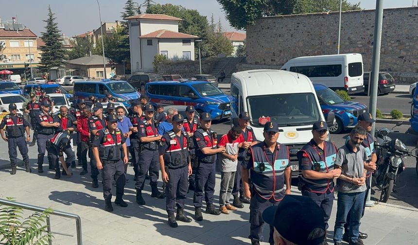 Faili meçhul cinayette 7 şüpheli adliyeye getirildi