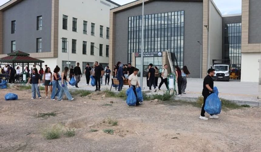 NEVÜ Diş Hekimliği Fakültesinden Çevre Duyarlılığı