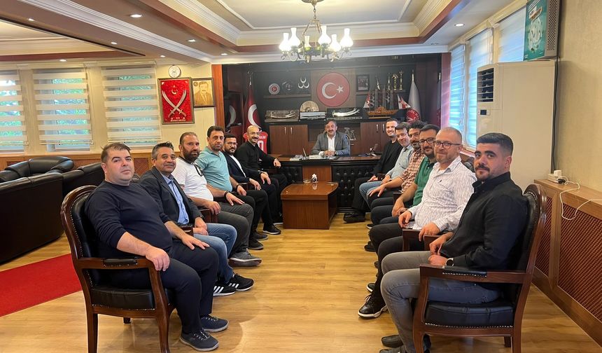 NTSO Başkan Adayı Ertaş’tan Acıgöl Belediye Başkanı EROĞLU’na Ziyaret