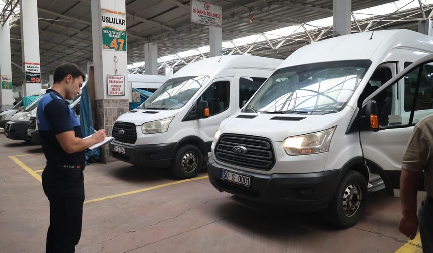 Okul Servislerine Yönelik Kapsamlı Denetim Yapıldı