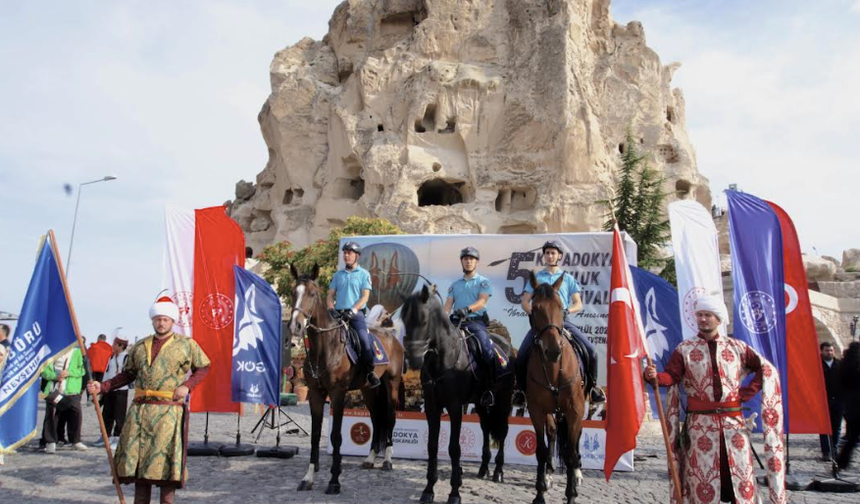 5. Kapadokya Geleneksel Okçuluk Festivali Gerçekleştirildi