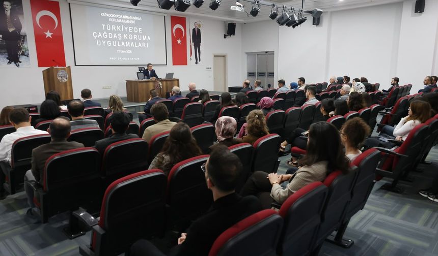 “Kapadokya’da Mimari Miras Koruma Semineri” düzenlendi