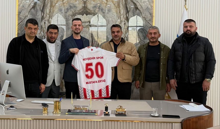 Nevşehir Spor Yönetiminden Mustafa ERTAŞ’a Ziyaret