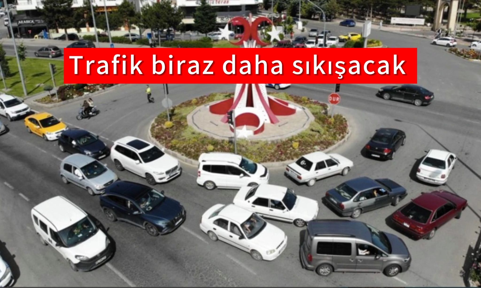 Bir ayda 1000 araç trafiğe çıktı