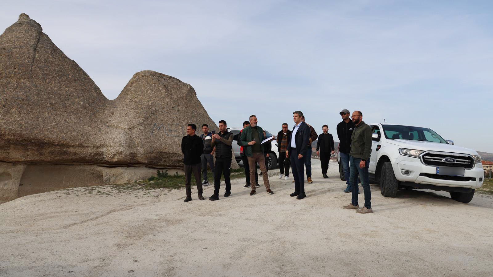 Alan Başkanı Aslanbay, CİP safari parkur alanları düzenlemesini yerinde inceledi