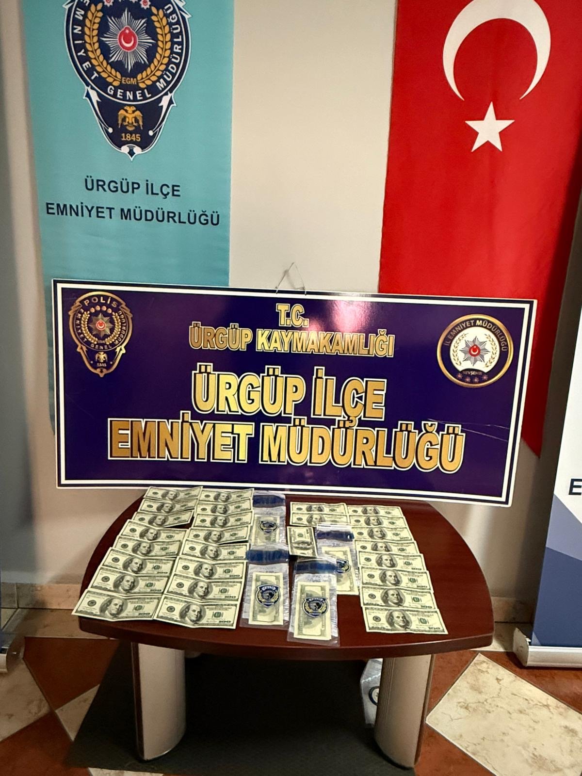 Ürgüp’te sahte dolar operasyonu: 4 tutuklama