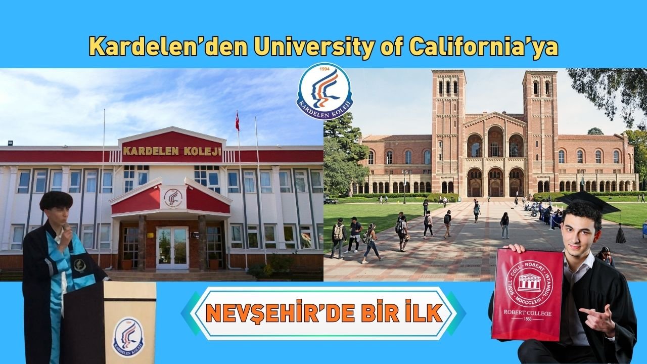 Kardelenli Kızılöz, dünyanın seçkin üniversitesi University of California tarafından kabul edildi