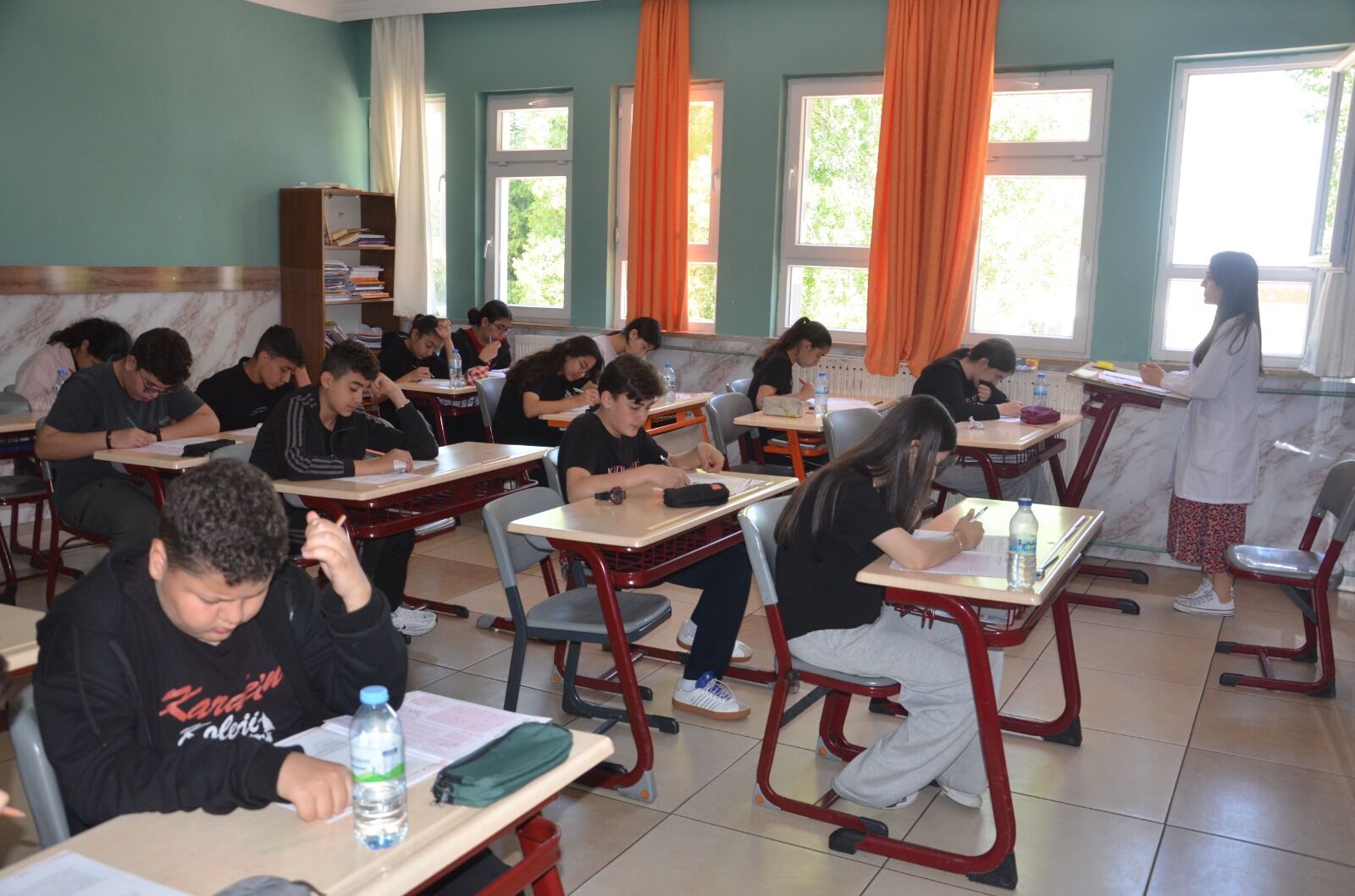 Kardelen’de LGS sınavı öncesinde son prova yapıldı