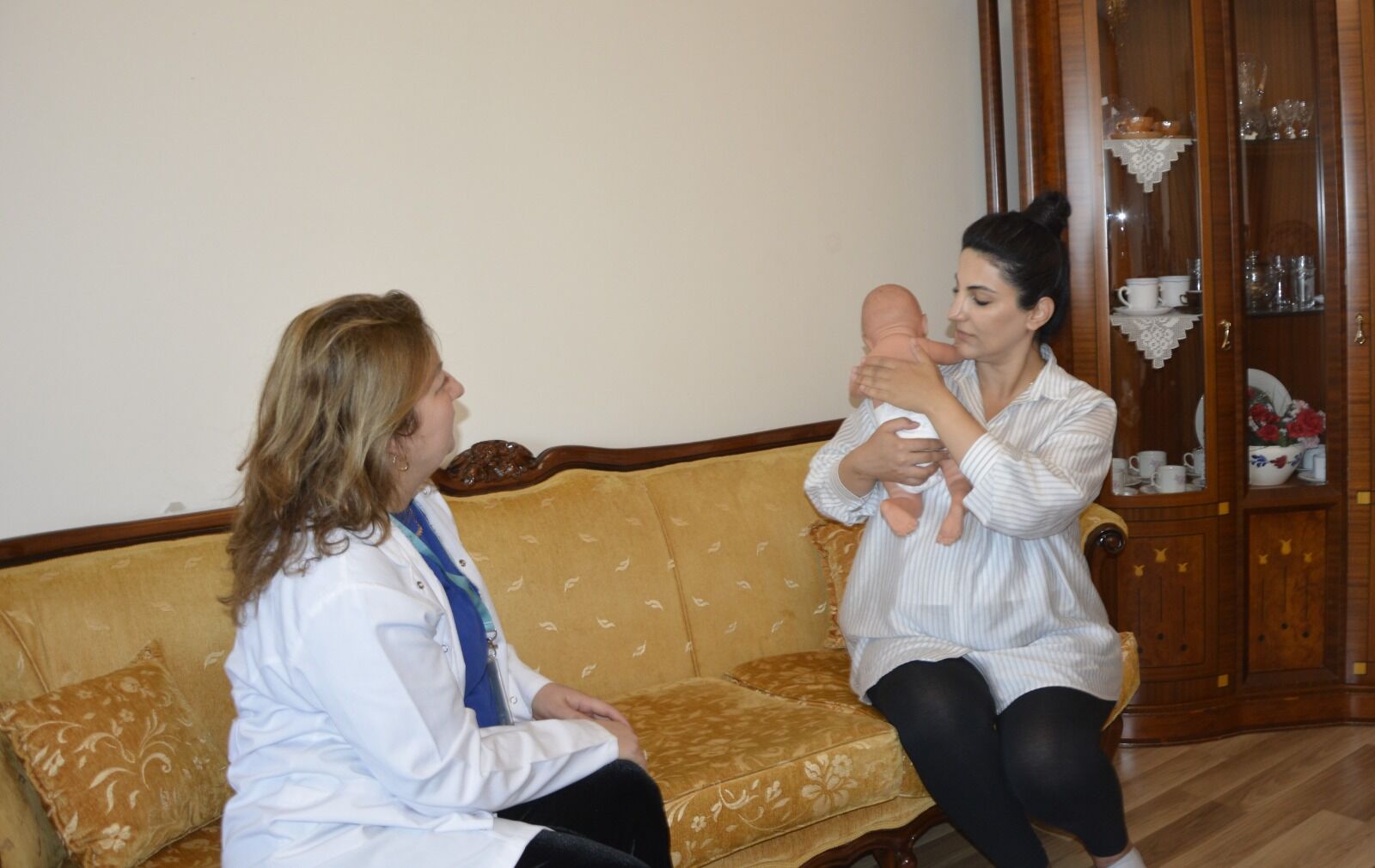 Nevşehir’de Gebelere Birebir Destek Sürüyor
