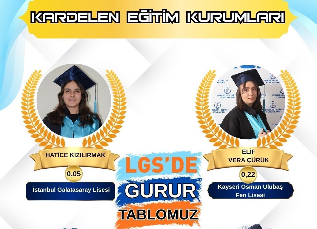 LGS yerleştirmede başarının adresi yine Kardelen