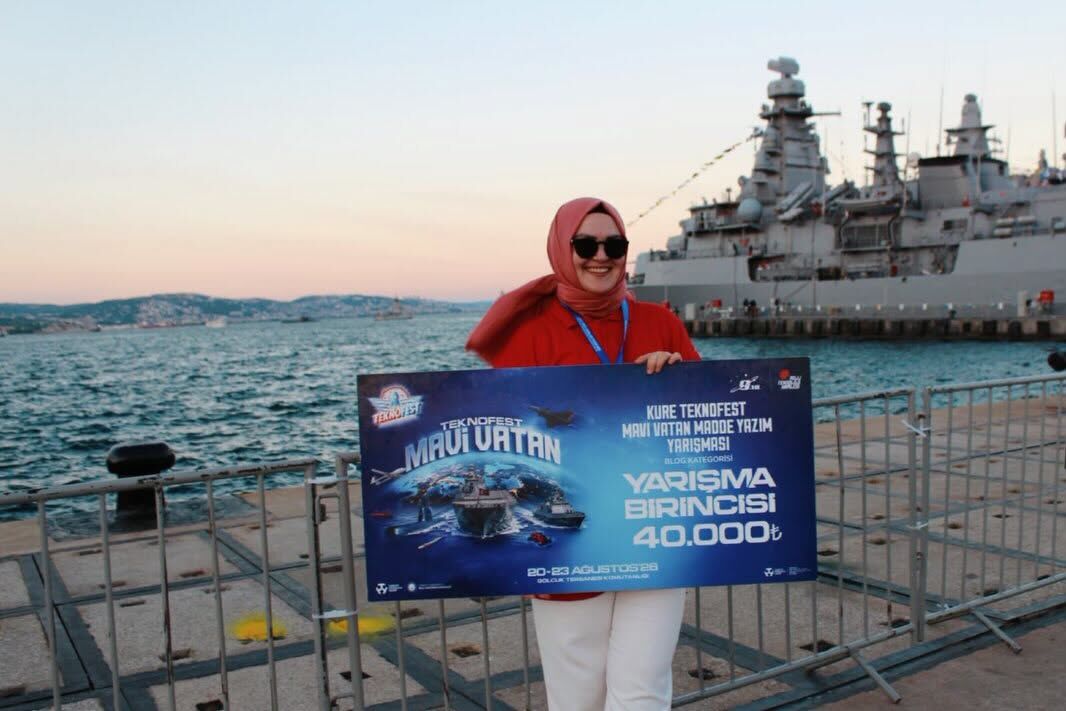 NEVÜ'lü öğrenci TEKNOFEST yarışmasında birinci oldu