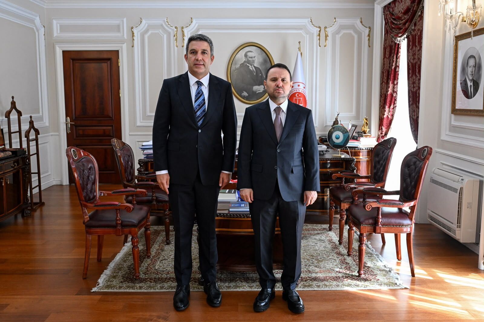 Aslanbay'dan Adalet Bakanı Gürlek’e ziyaret